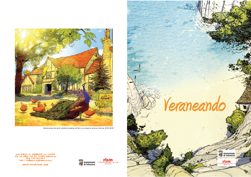 Biblioteca Torrente Ballester. Bibliografía Temática. Veraneando. Junio-Septiembre 2024