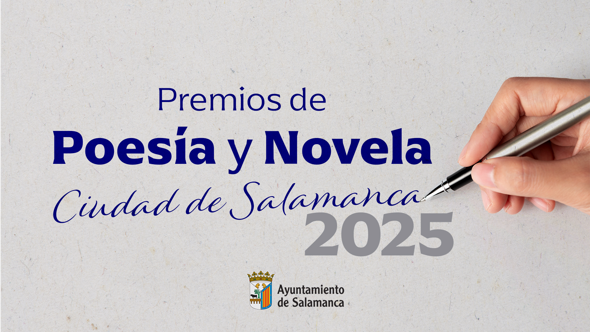 El Ayuntamiento convoca los Premios Ciudad de Salamanca de Poesía y de