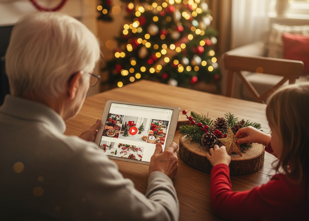 Preparando la Navidad