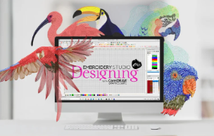 Diseño de picaje para bordado digital