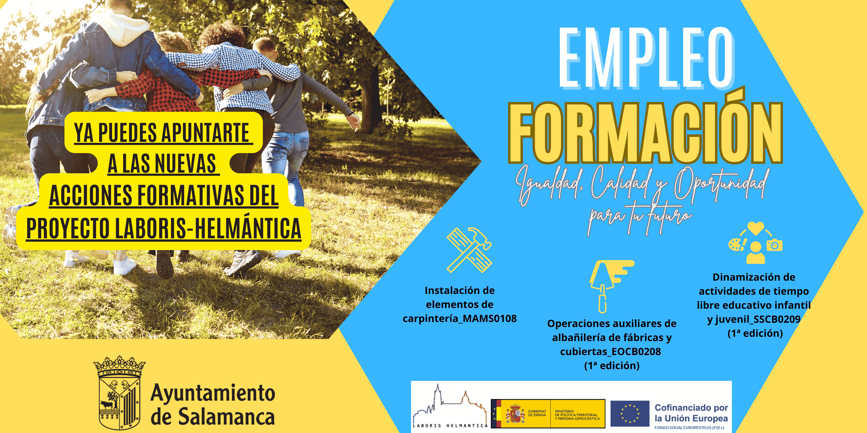 NUEVAS ACCIONES FORMATIVAS LABORIS HELMANTICA
