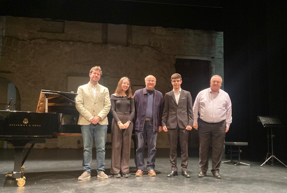 El pianista Jorge Martinez Prieto  ganador del VI Concurso Jovenes Interpretes  Ciudad de Salamanca