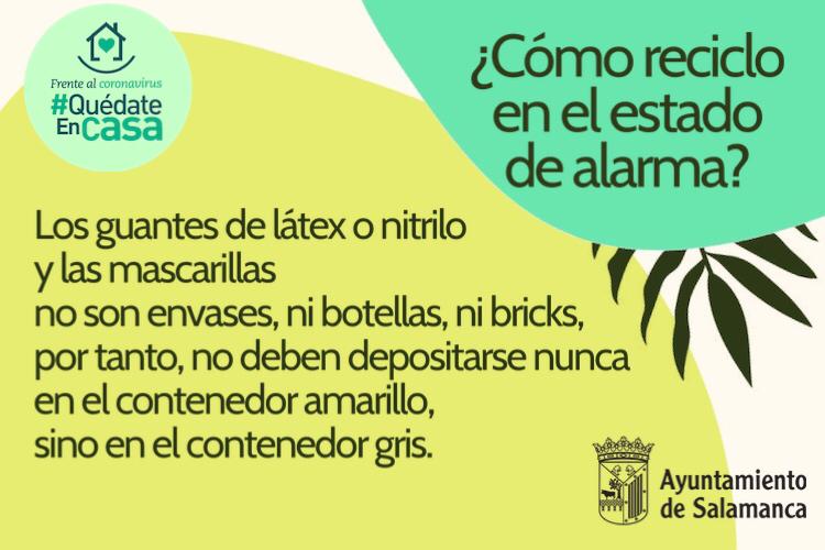 Imagen de un cartel con uno de los consejos