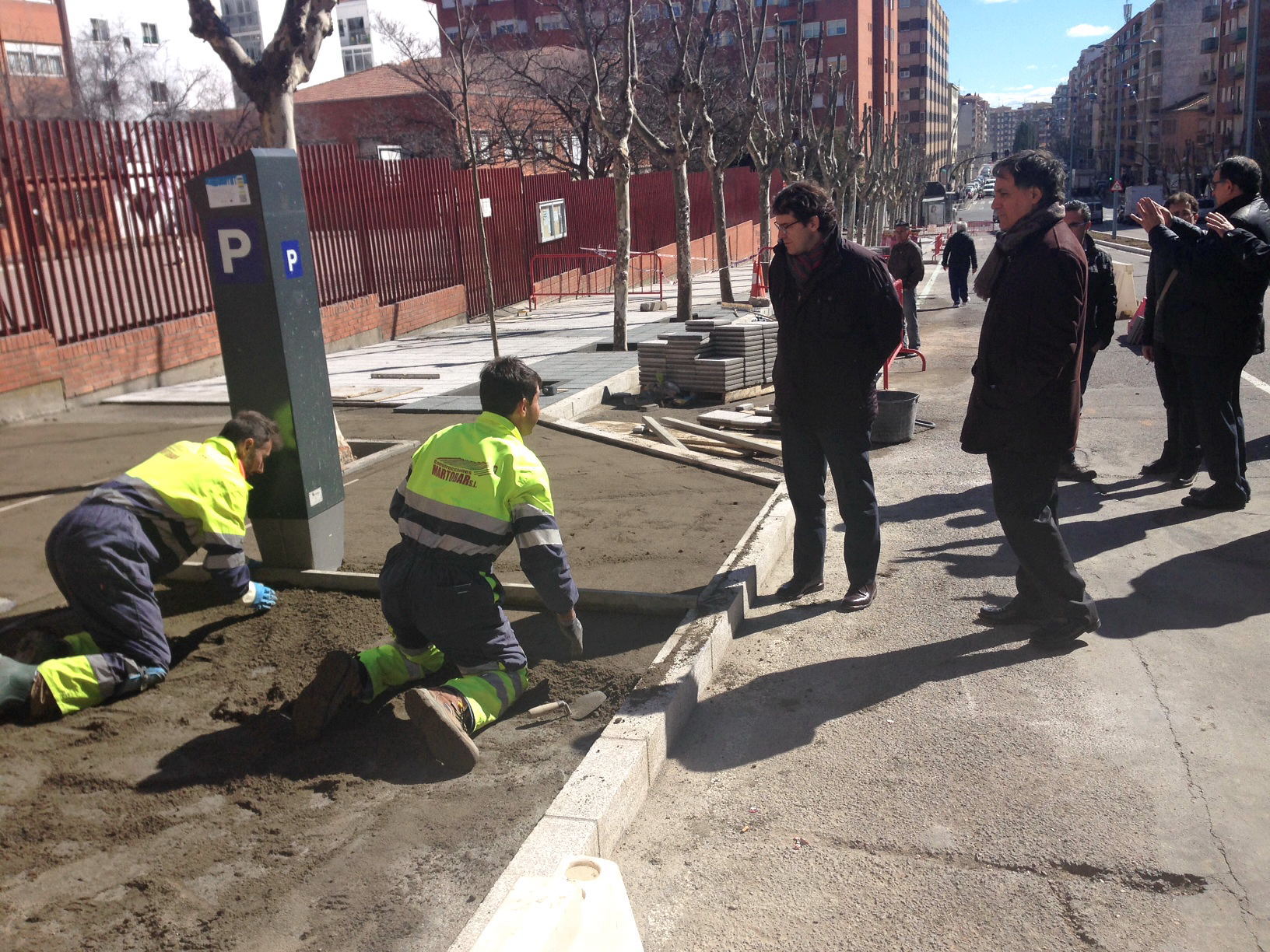 Se acometeran obras en aceras y solares que se suman a las ya realizadas en otras zonas de la ciudad
