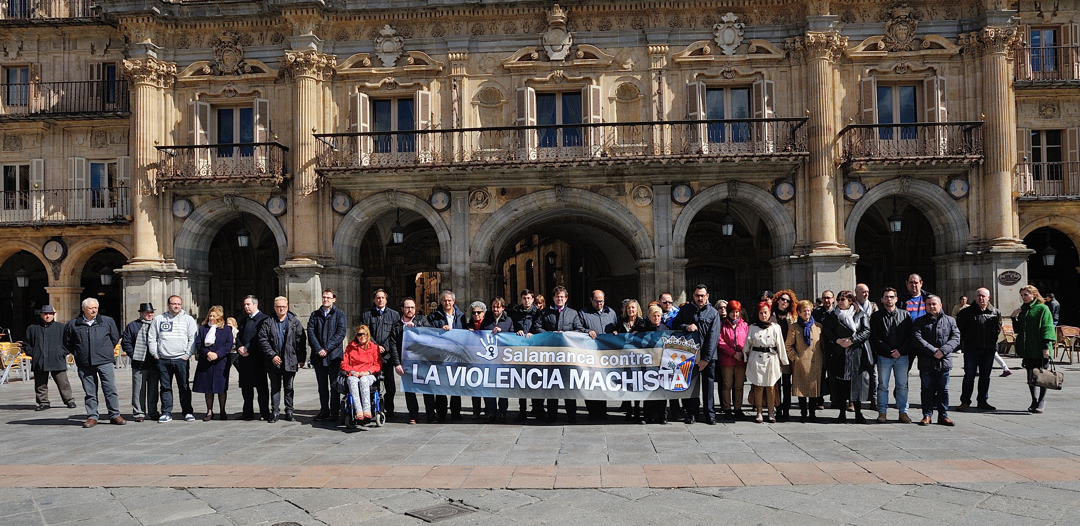 Imagen de la ultima concentracion de rechazo a la violencia de genero