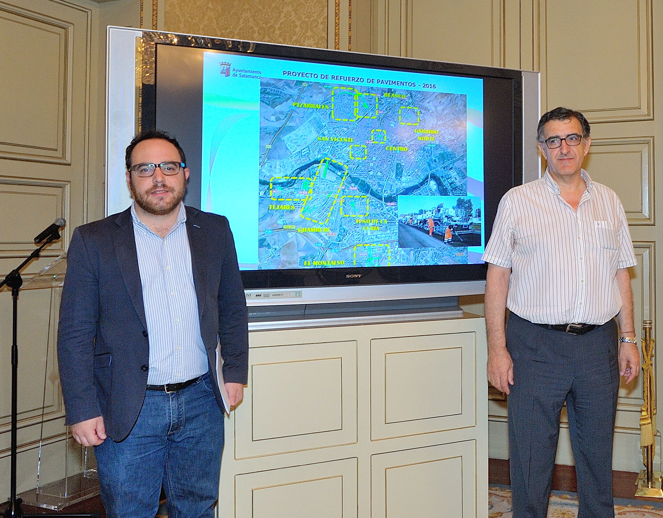 Presentacion de las mejoras en los diferentes barrios