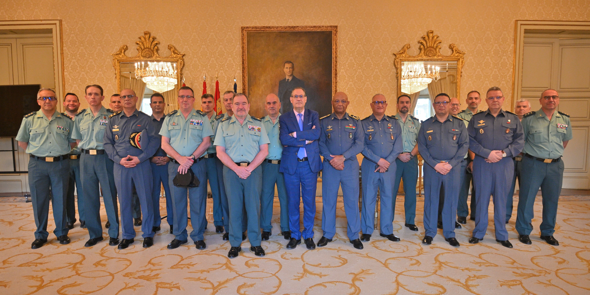 Visita de las delegaciones de la Guardia Civil y la Gendarmeria Real Marroqui