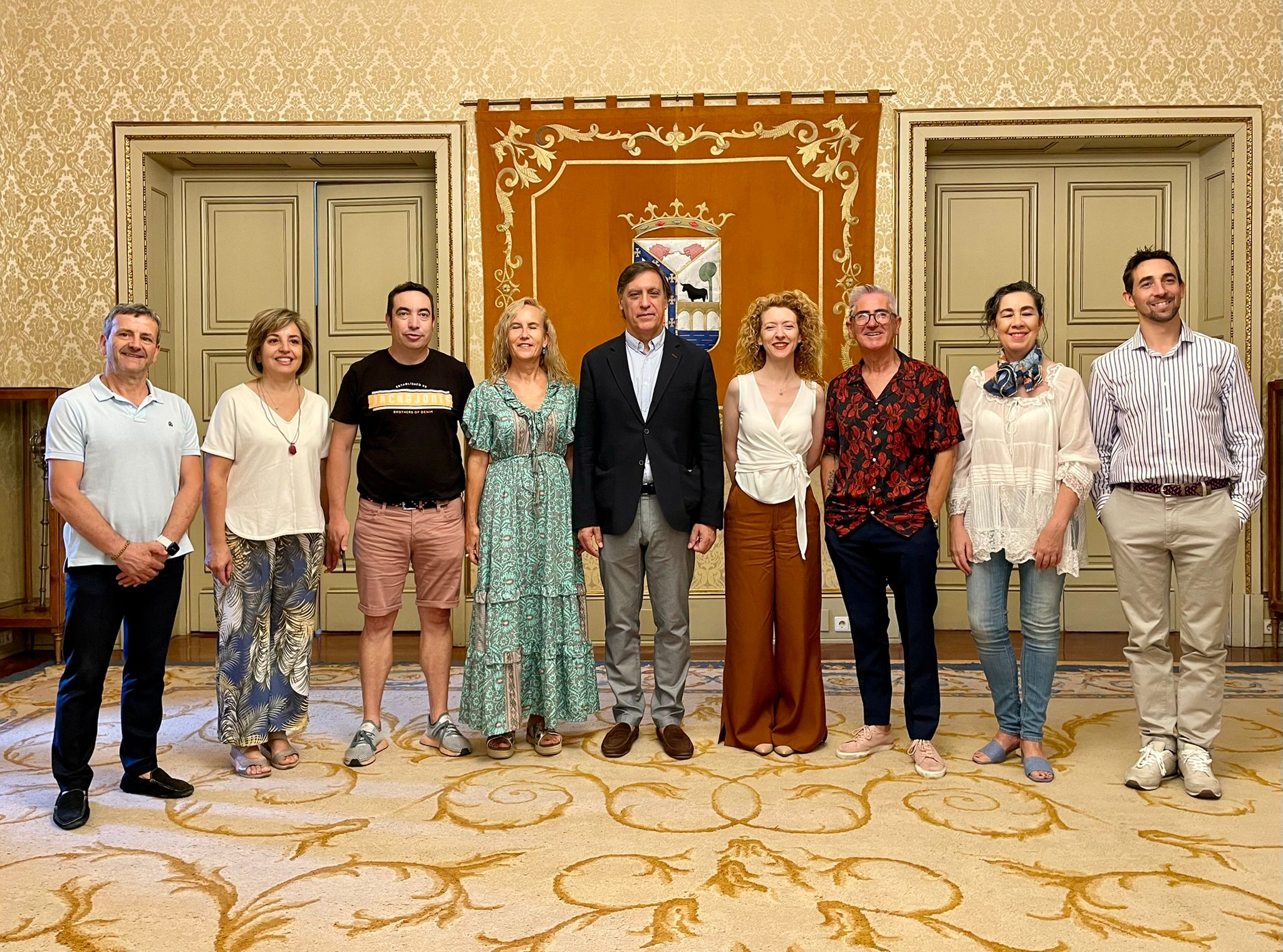 Presentacion del I Festival Internacional de Folklore Ciudad de Salamanca