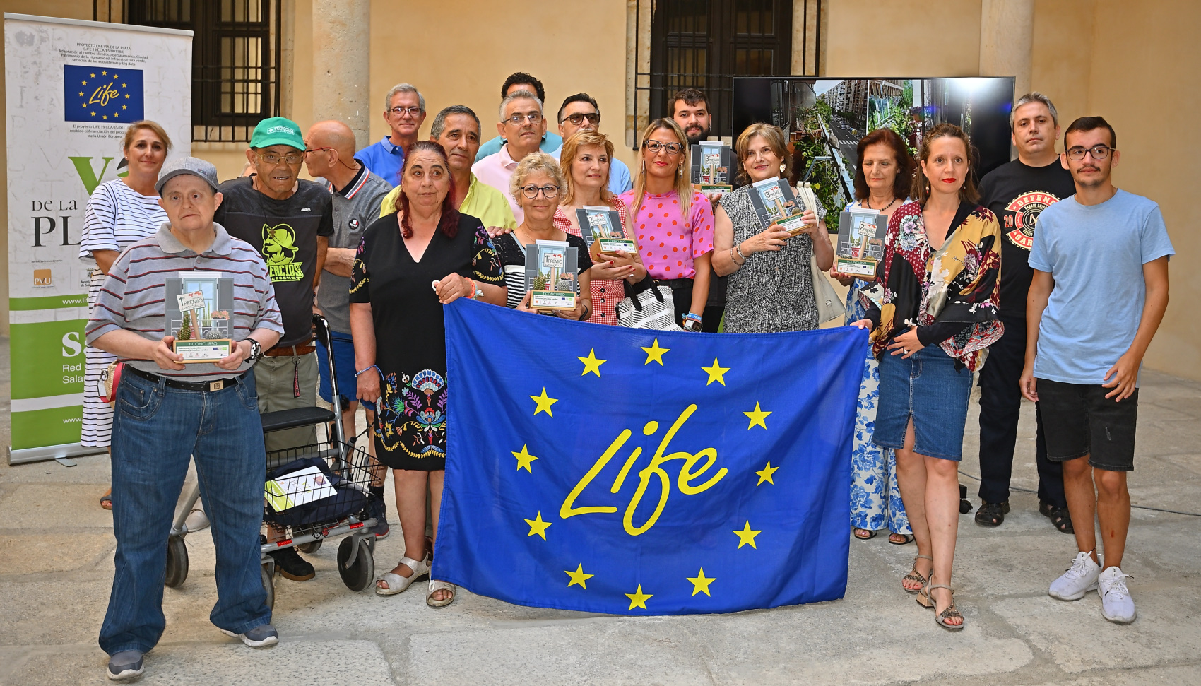 Entrega de premios del concurso de balcones LIFE Via de la Plata