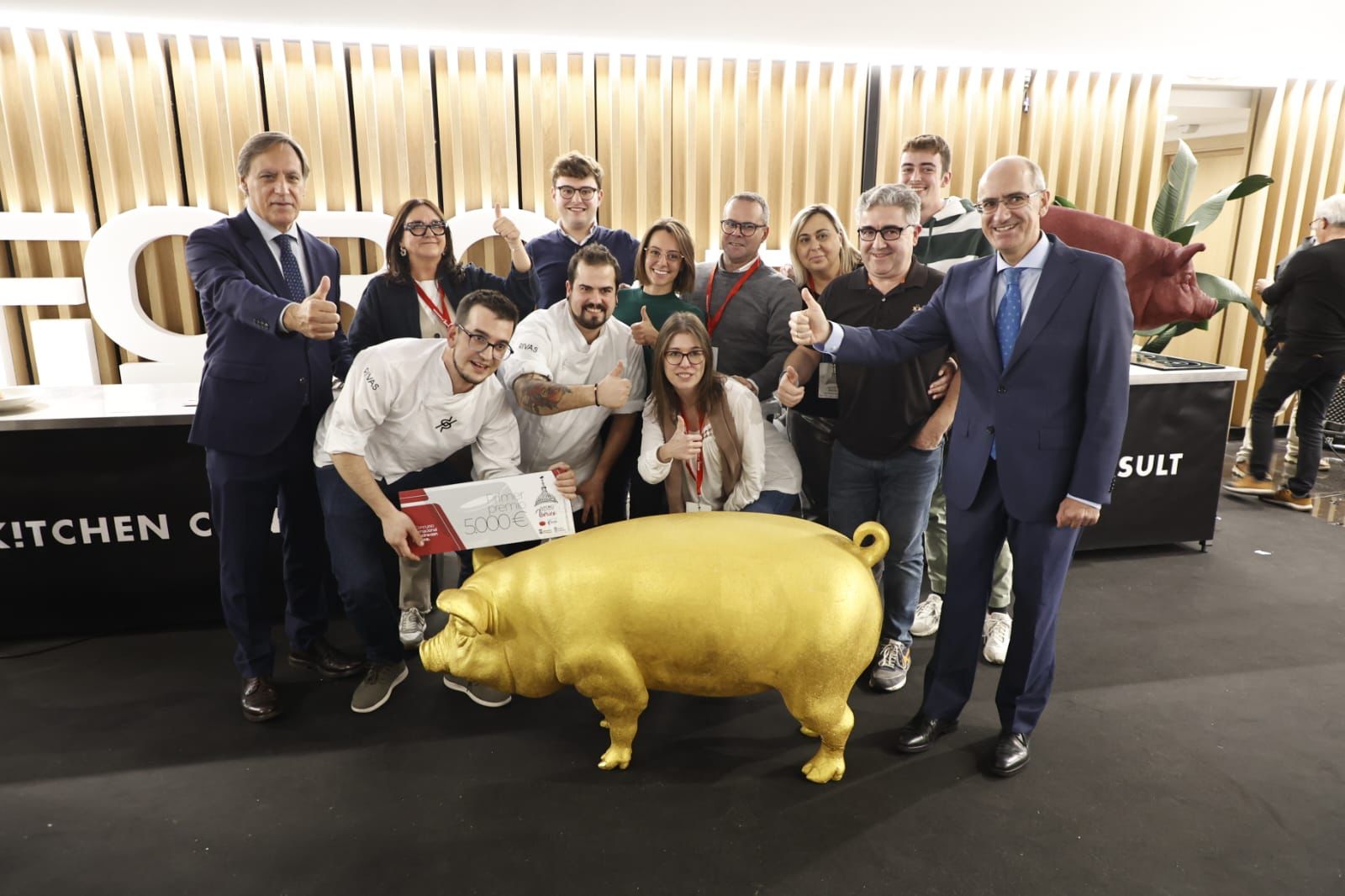 Finalistas del IV Concurso Internacional de Cocina con Iberico